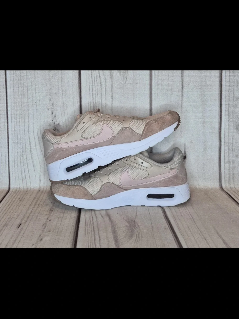 Nike Air Max SC Women's Size 11 Fossil Stone Pink Suede Sneakers Shoes